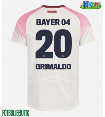Bayer Leverkusen Alejandro Grimaldo #20 Bortatröja 2025-26 Kortärmad